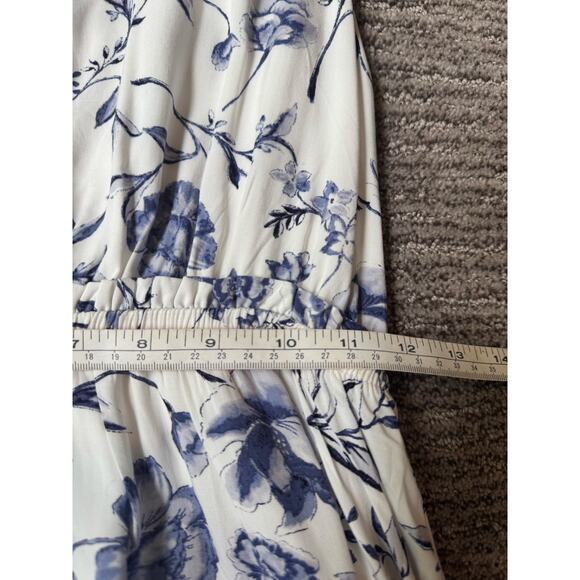 Cynthia Rowley Linen Floral Dress. Size 4. - Picture 5 of 5